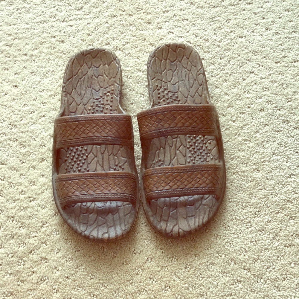 Brown Jesus sandals